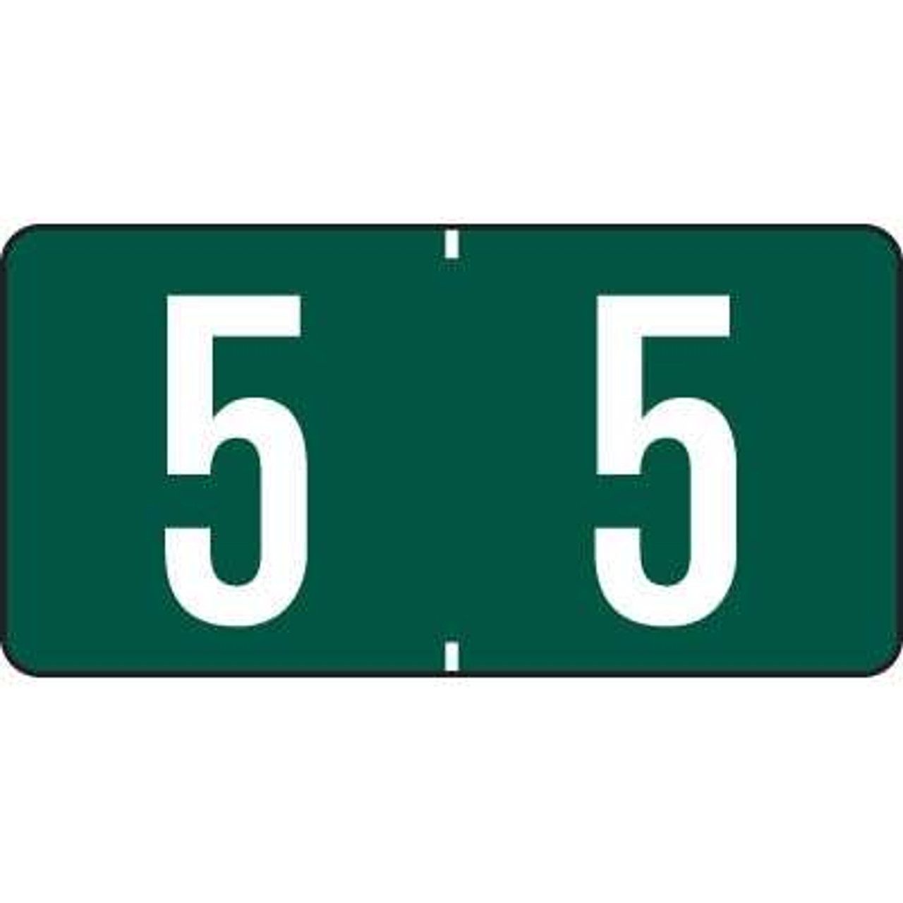 Tab Products Numeric Labels Number 5 A1277-5