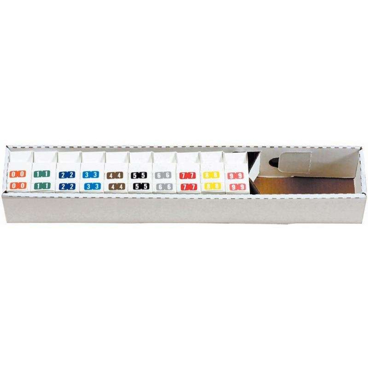 Tab 1280 Label Set 0-9 (1000/Roll)