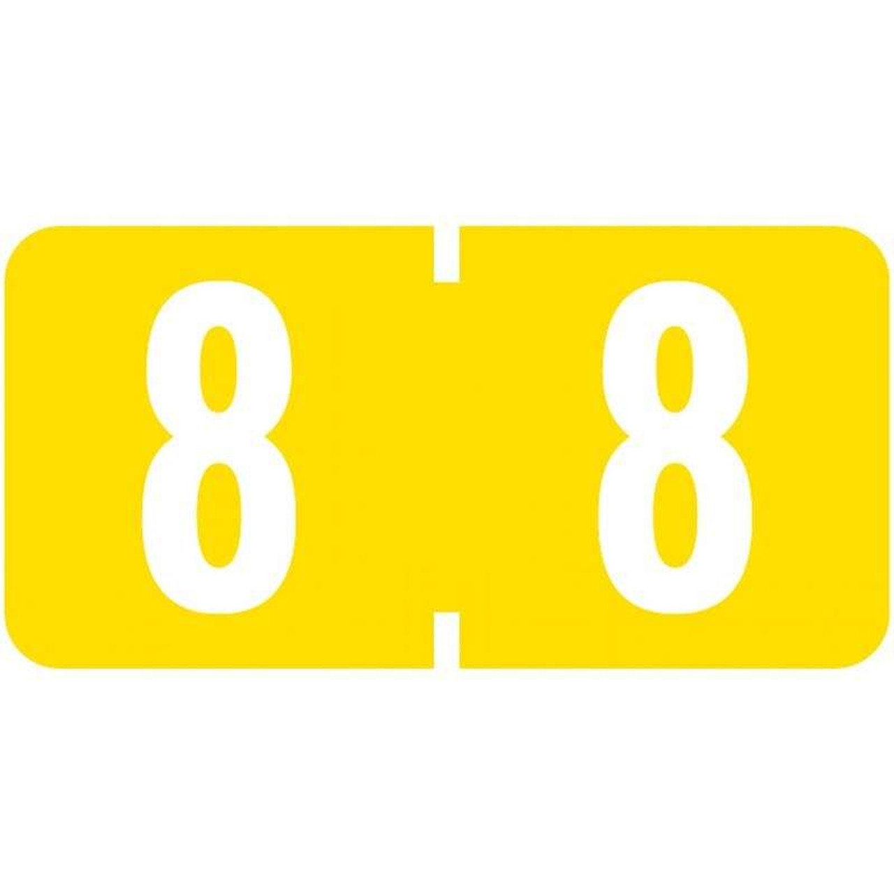 Tab 1280 Label Number 8 (1000/Roll)
