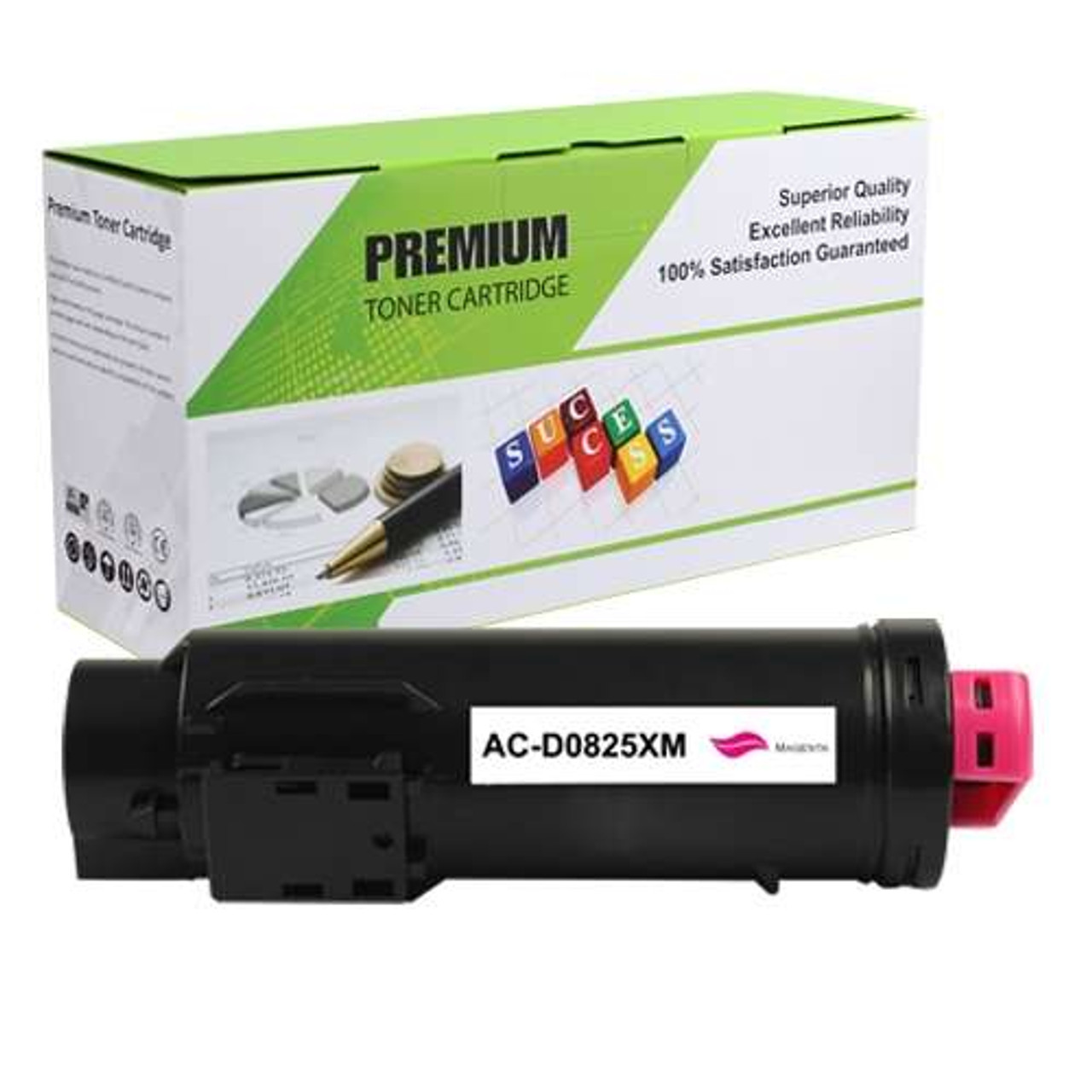 Magenta Compatible Toner, 2.5K Yield, 593-BBOY