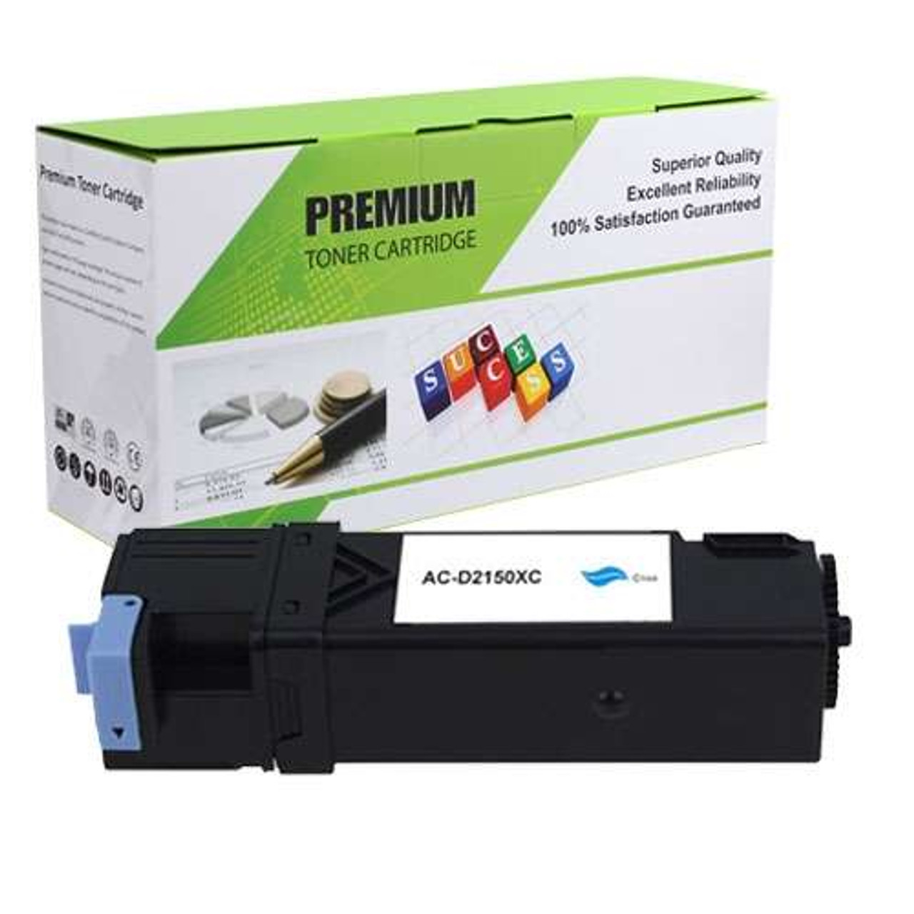 Cyan Compatible Toner, 2.5K Yield, 331-0716