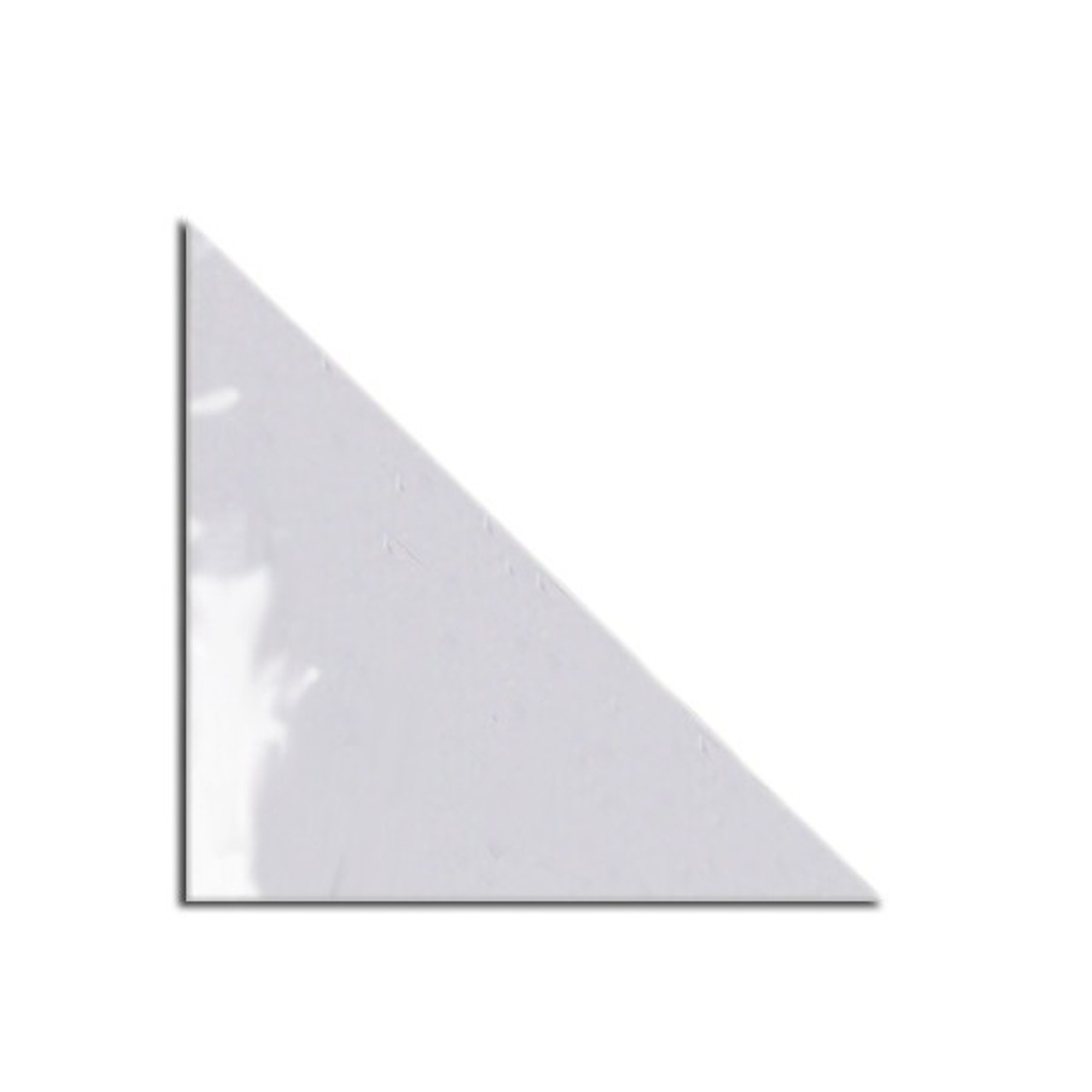 Unibind Triangle Pocket, Self-Adhesive, Transparent, 5-11/16 x 5-11/16 inches, 100 per Box