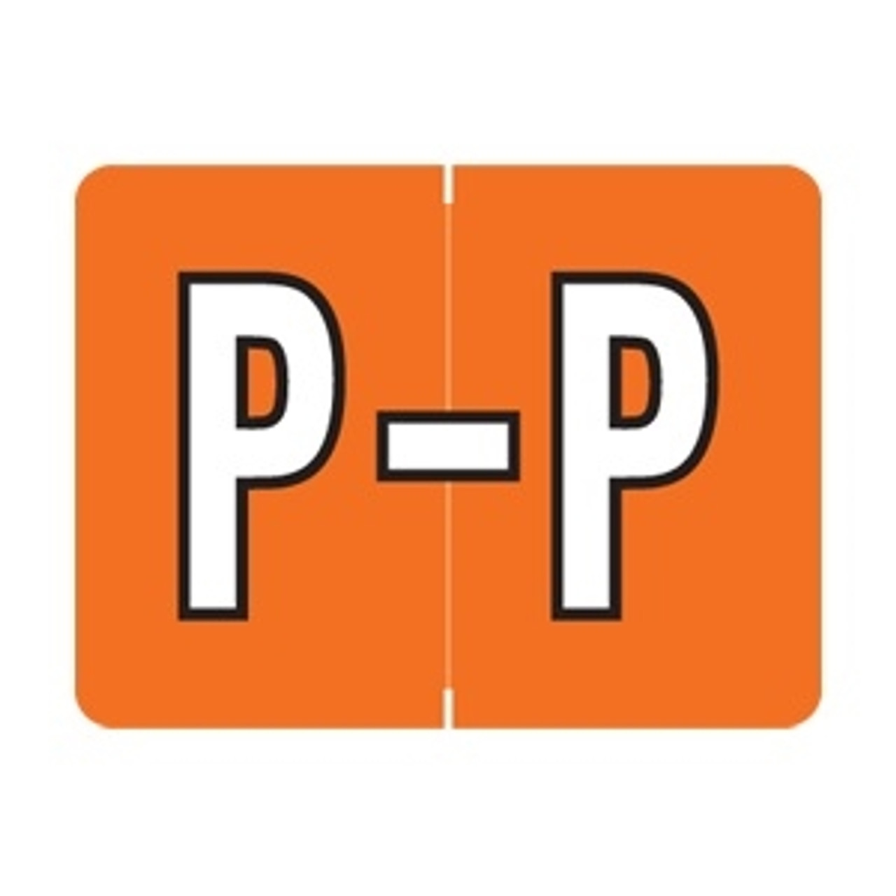 Datafile AL8720 Series Alphabet Labels - Letter P (AL8720-P)