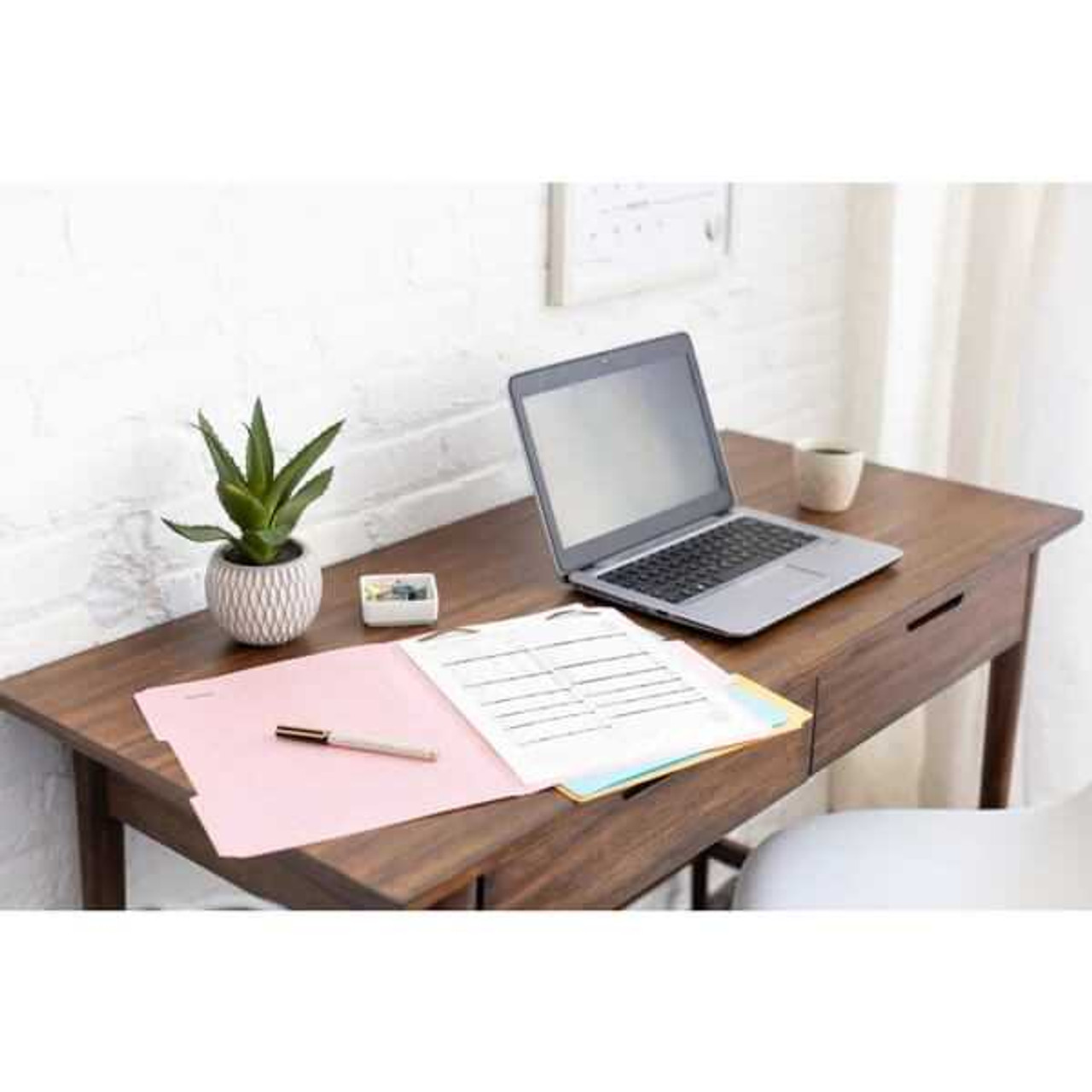 Smead SuperTab Notes Folders, Oversized 1/3-Cut Tab, Letter Size, Assorted Colors, 12/Pack