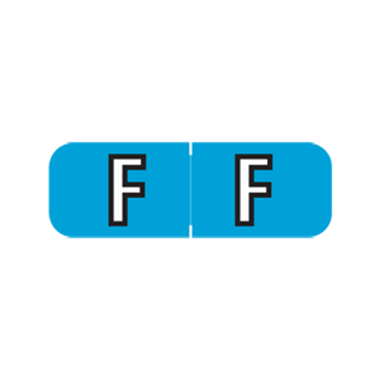 Barkley ABAM Label Letter F (500/Roll)