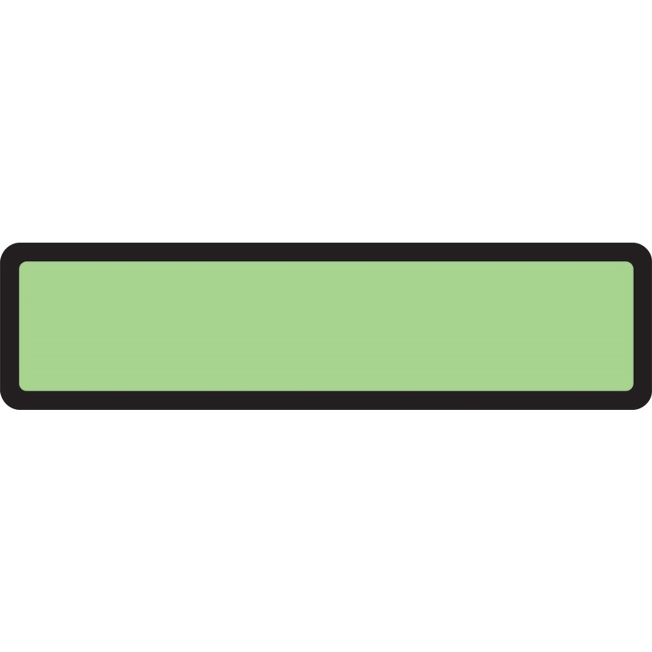 Spine Labels for Binders, Lime, 1 3/8H x 5 3/8 W, Removeable, 200/Roll - DR3672