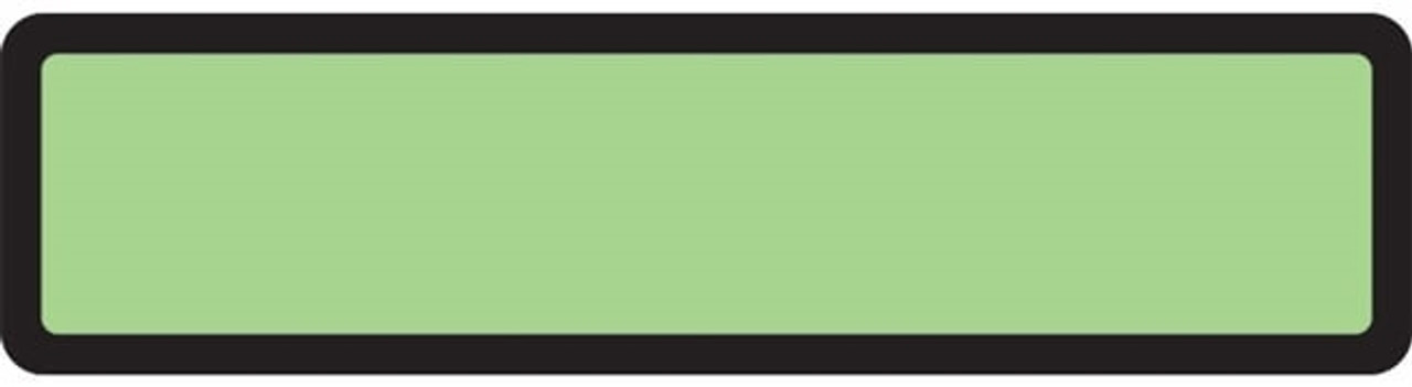Binder Spine Labels, 1 3/8 H x 5 3/8 W, Blank, Lime, 200/Roll
