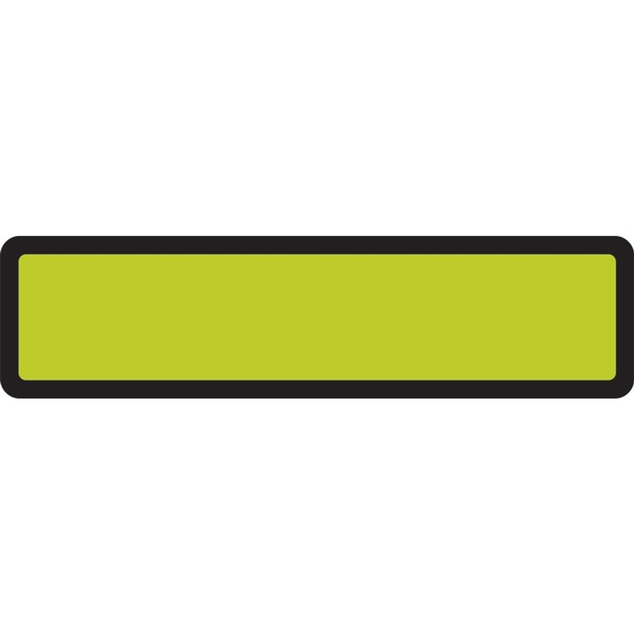 Spine Labels for Binders, Chartreuse, 1 3/8H x 5 3/8 W, Removeable, 200/Roll - DR3902