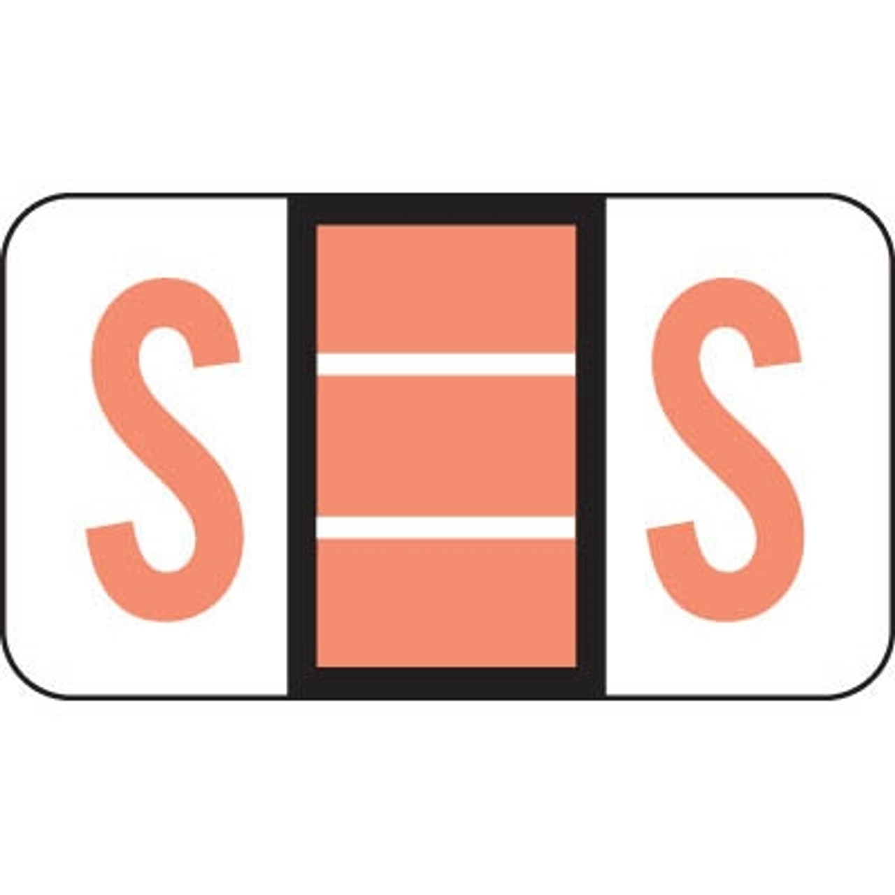 Jeter Alpha Labels Letter S Pink JRAM-S