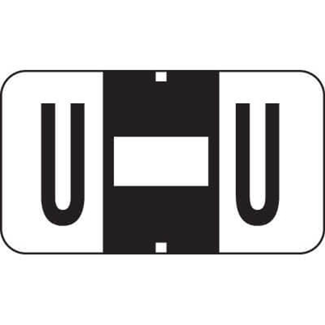 Jeter 7200 Series Labels Letter U 500/Roll