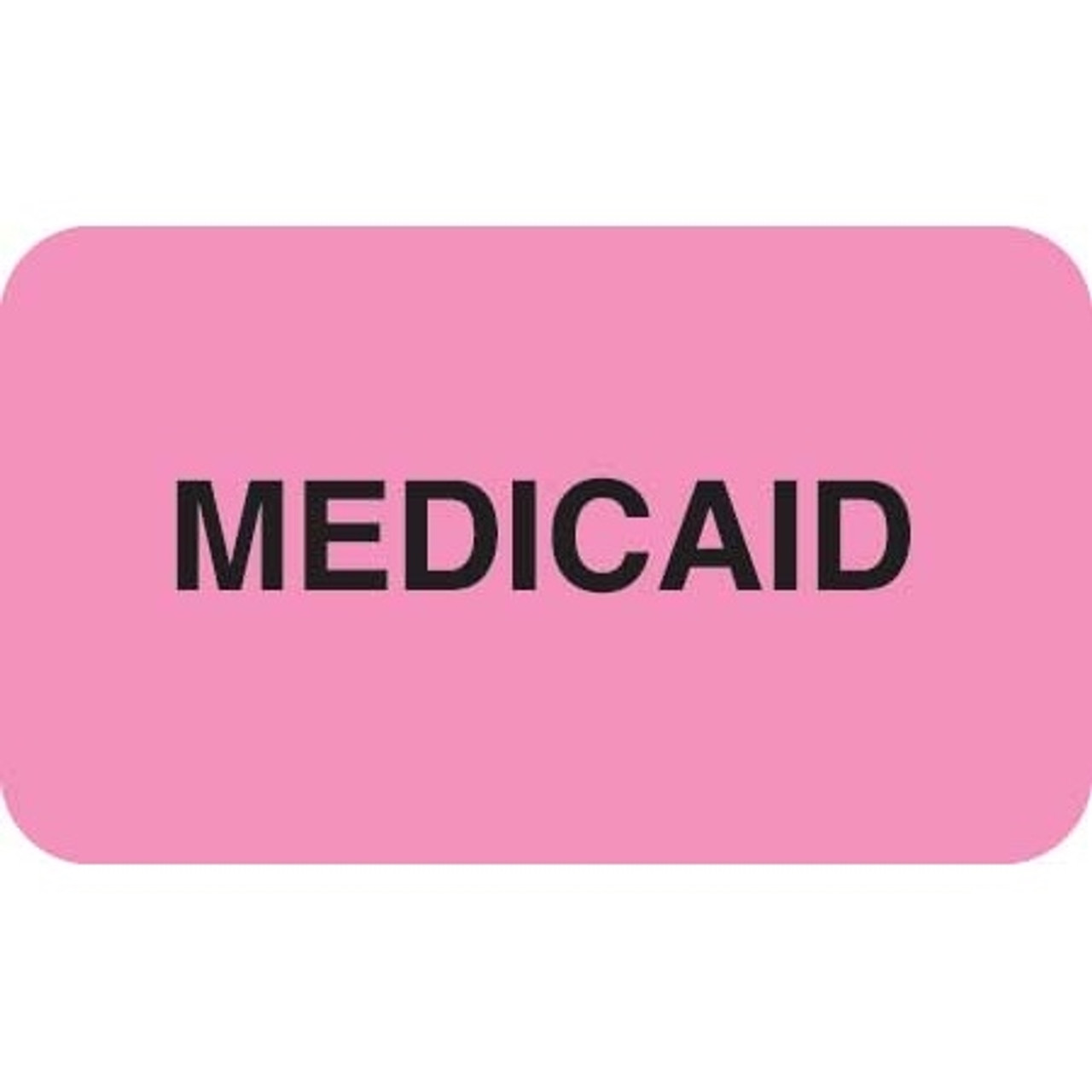 Insurance Provider Labels, Medicaid, 250/Box (MAP1340)