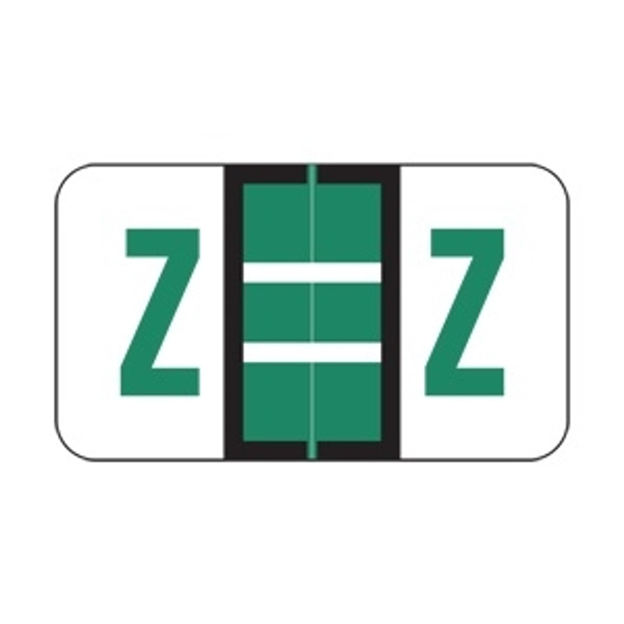 POS 3400 Series Labels Letter Z (500/Roll)