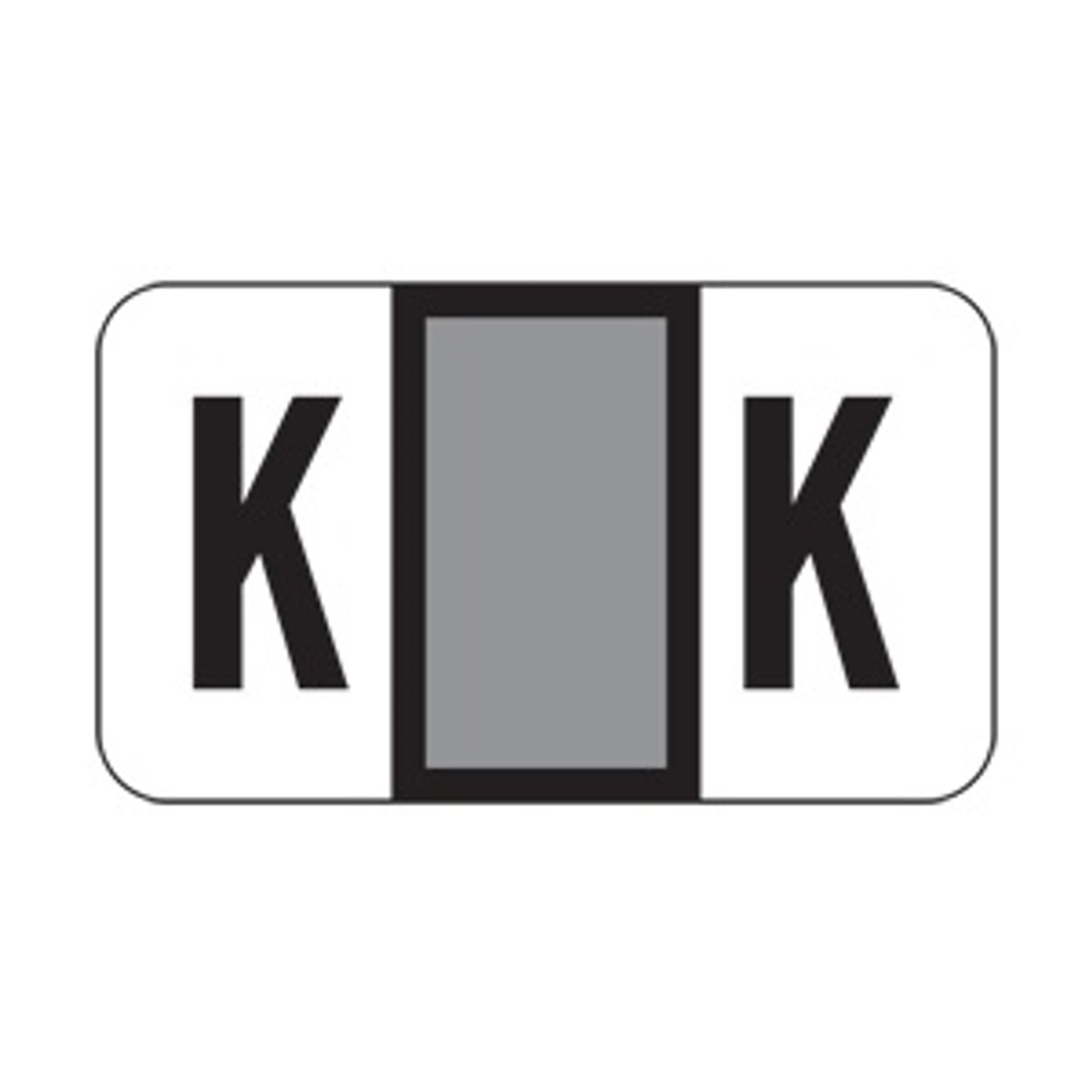POS 2000 Label Letter K (240/Pack)