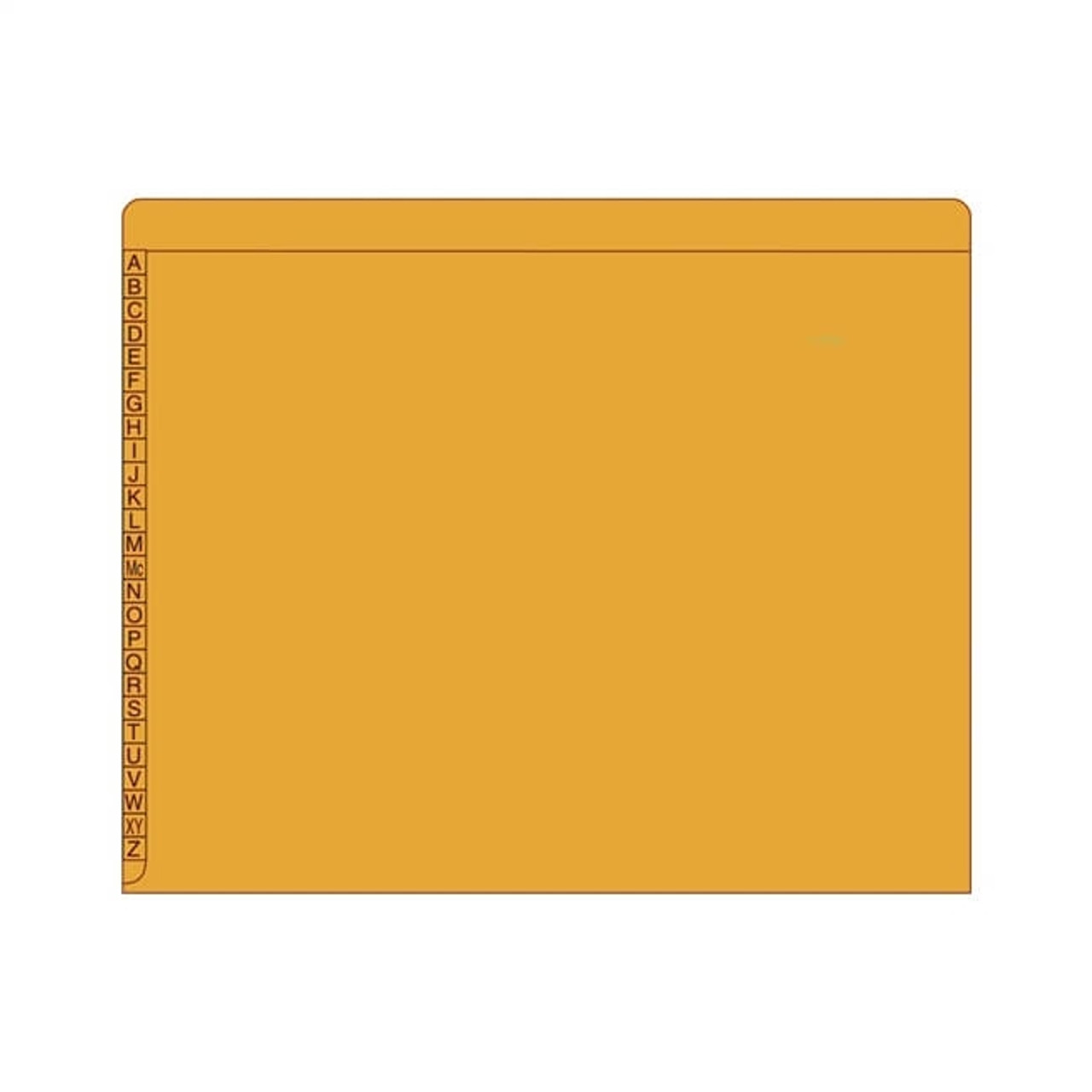 Kardex Comparable Sem-Scan Alpha, Orange ,11pt, Letter Size, 100/Box
