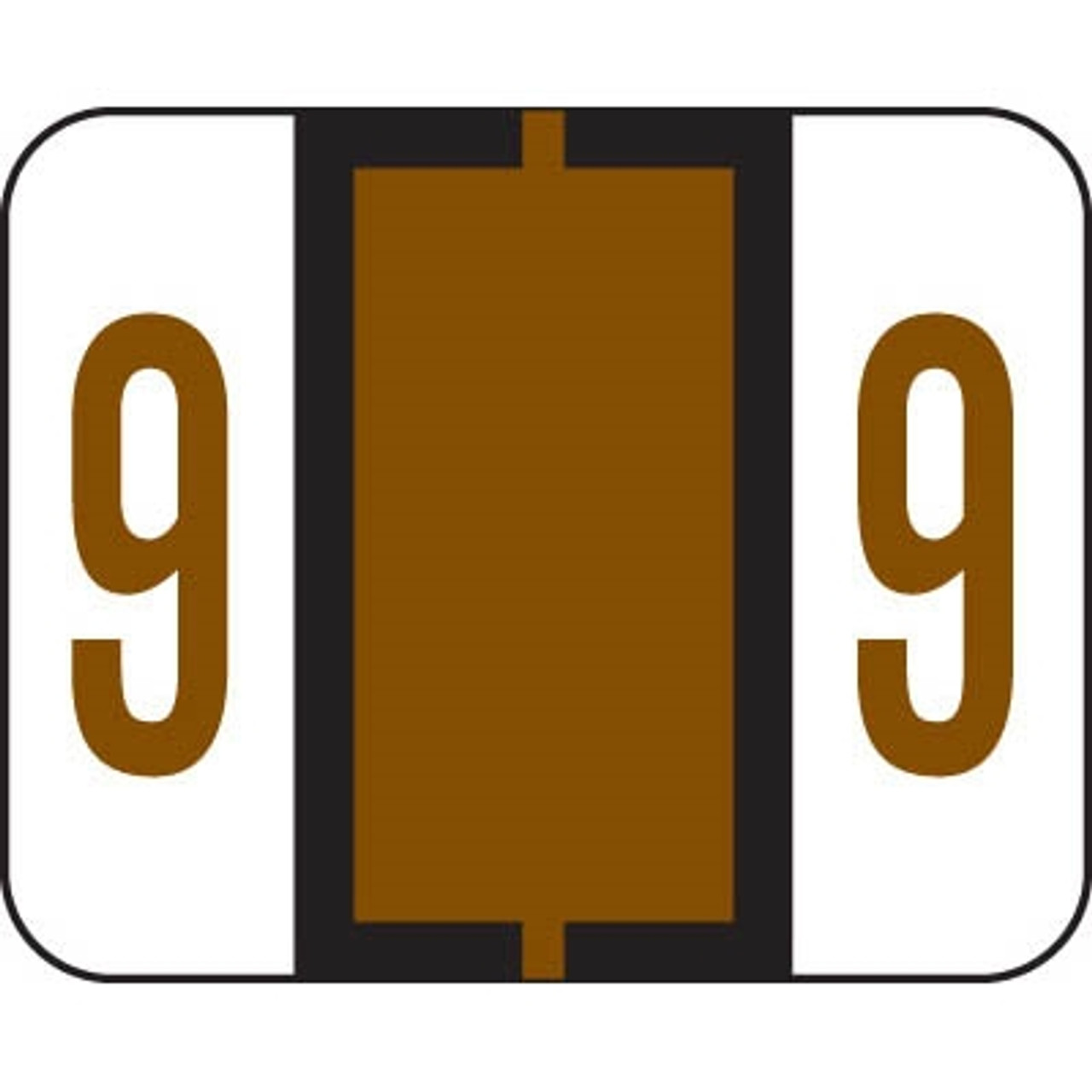 Tab Numeric Labels 91009