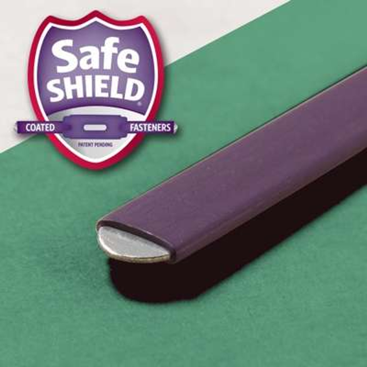 Smead Pressboard Fastener Folders, Letter Size, 1/3-Cut, 2 Fasteners, Green, 25/Box