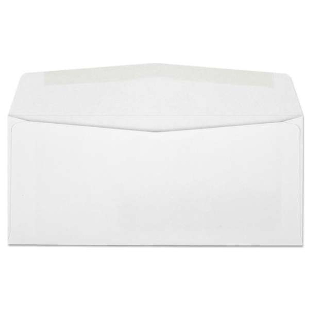 #10 Window Envelopes (4 1/8 x 9 1/2), 24lb Digi-M, White, Side Seam, 500/BX