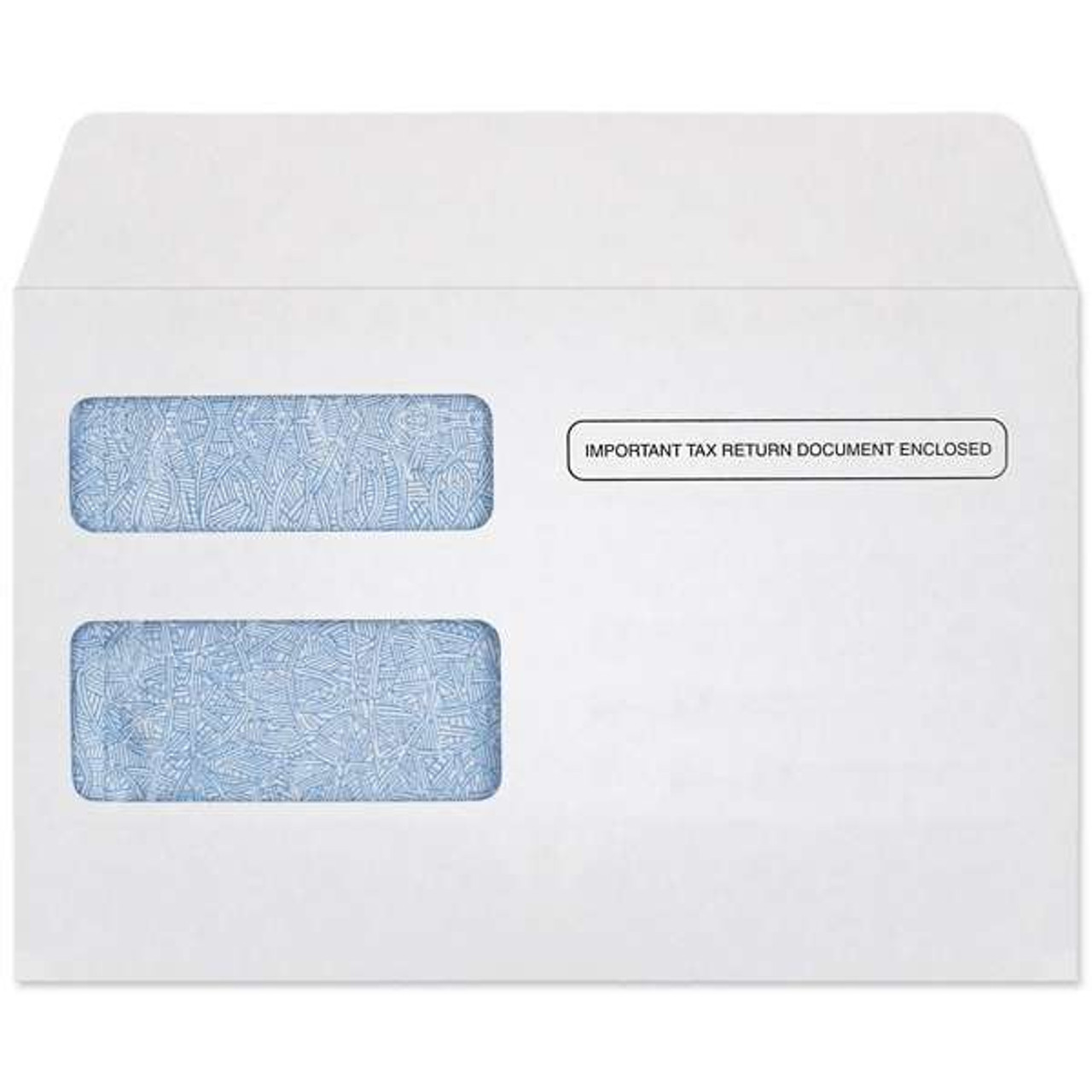 W-2 / 1099R and 1099 MISC Envelopes (5-3/4 x 8-7/8) 24lb White, Blue Tint 500/BX