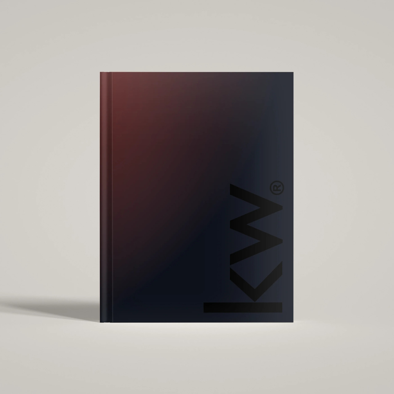 Keller Williams 'Hombre Red" hardcover presentation cover – portrait view showing full front design with soft matte finish