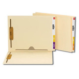 Smead End Tab Fastener File Folder with Full Pocket, Manila 50/Bx (34101)