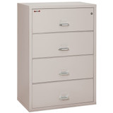 Lateral fireproof file cabinets
