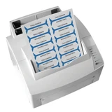 Acme Abgor Wrap-Around File Folder Labels, 3/4 H x 3 1/2 W, Blue, 240/Pack