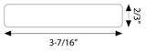 Printable File Folder Labels, 1/3-Cut Tab Size (2/3" H x 3 7/16" W), White, 750 Labels (25 Sheets)