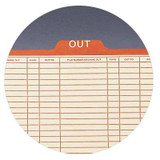 Smead Out Guides, Legal Size, Top Tab, Printed Form, Manila, 100/Box