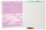 Tabbies Clear Poly Pockets, 4-1/4" H x 6-1/2" W, Self-Adhesive, 100/Box