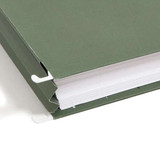 Smead Expandable Hanging File Folders, Letter Size, 1-3/4" Expansion, Green, 25 per Box