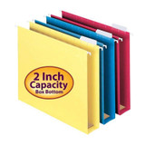 Smead Hanging Box Bottom File Folder with Tab, 2" Expansion (64264)