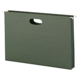 Smead Hanging File Pocket, 1-3/4" Exp., Legal, Standard Green (64318)