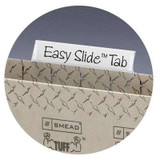 Smead TUFF Hanging Box Bottom File Folder, 2 inch Expansion, 1/3-Cut Easy Slide Tab, Legal Size, Steel Gray, 18/Box