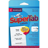 Smead Erasable SuperTab File Folder Labels, White, 160 labels (64917)