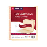 Smead Folder Dividers, Dual Prong Fastener, Letter Size, Manila, 25/Pack