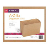 Smead Expanding File, Alphabetic (A-Z), 21 Pockets, Flap and Cord Closure, Letter Size, Kraft