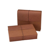 Smead Wallet, 3-1/2" Expansion, Flap and Cord Closure, 10/Box (72088)