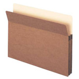 Smead File Pocket Straight-Cut Tab 1-3/4" Exp Letter Redrope (73214)