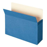 Smead File Pocket Straight-Cut Tab 5-1/4" Exp Letter Blue (73235)