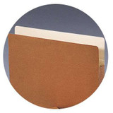 Smead File Pocket, Letter Size,  1-3/4" Expansion, Straight-Cut Tab, Redrope, 25/Box