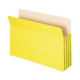 Smead File Pocket Straight-Cut Tab 3-1/2" Exp Legal Yellow (74233)
