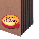 Smead TUFF File Pockets, Legal Size, 5-1/4" Expansion, 10/Box