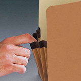Smead File Pocket, Straight-Cut Tab, 3-1/2" Exp, Legal Size, Redrope, 50/Box