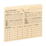 Smead Employee Record File Jacket, Reinforced Tab, Manila, 20/Pk (77100)