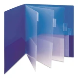 Smead Poly Subject File Folder, 10 Pockets, Letter Size, 2/Pack