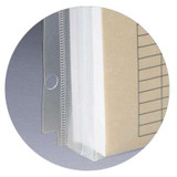 Smead 3-Ring Binder Poly Envelopes, Letter Size, Clear, 3/Pack