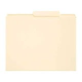 Smead File Folders, Reinforced 2/5-Cut Right of Center Pos. (10376)