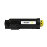 Dell 593-BBOZ Compatible Toner Cartridge, Yellow, 2.5K Yield