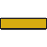 Spine Labels for Binders, Gold, 1 3/8H x 5 3/8 W, Removeable, 200/Roll - DR1172