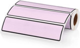 Binder Spine Labels, 1 3/8 H x 5 3/8 W, Blank, Lavender, 200/Roll